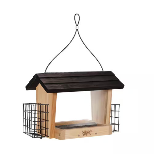 Cedar hopper feeder with - feeder,