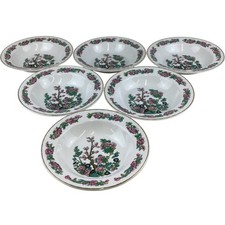 Set of 6 Fine Bone China Bowls