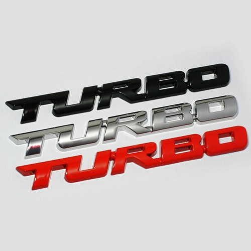 Turbo metal chrome - 1x, logo