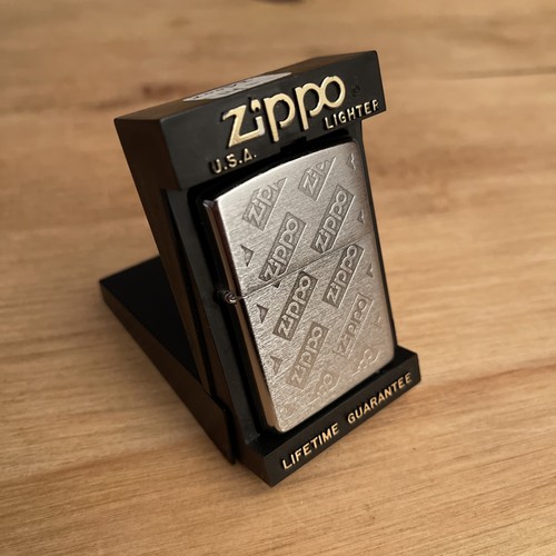 Rare 1995 zippo brushed - -,