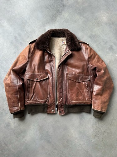 Vintage 1980s schott 1 - vintage, g-1