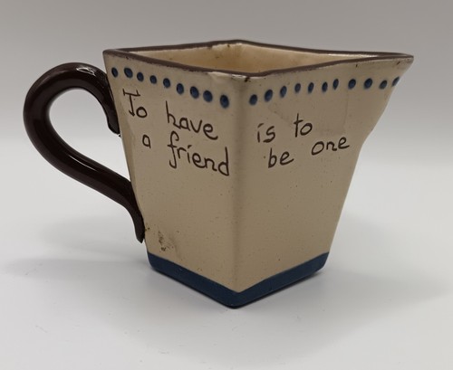 Dartmouth pottery motto ware - motto,