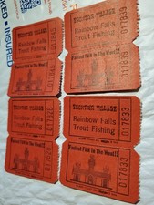 4 Lot Vtg Orig Frontier