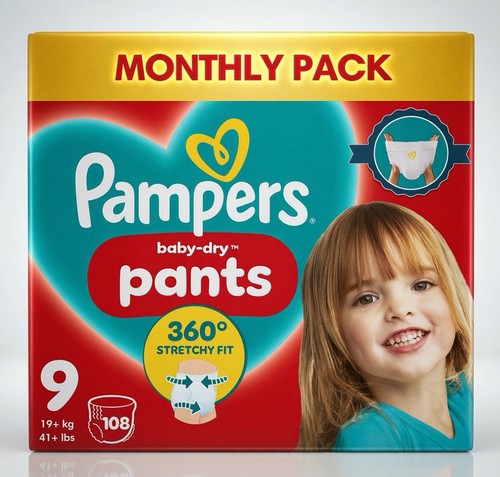 Pampers baby dry size9 - pampers,