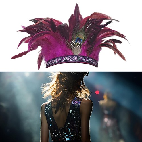 Feather headdress decorative - feather,