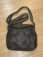 Storksak Jamie Black Leather Diaper Bag Brad Pitt
