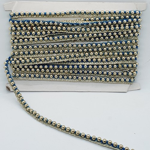 Turquoise gold pearl - &, bead