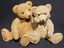 Paw Prints - Albert & Alice - Teddy Bear Figurines - Goebel Beau Bears