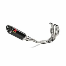 Akrapovic Exhaust Carbon Fibre Full System Kawasaki ZX-6 R (636) 2013-2020