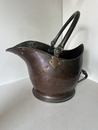 Antique metal coal - antique, bucket