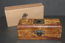 Vintage Look Handmade Brass Kaleidoscope with Wooden Box SAILORS ART