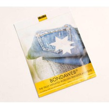 Bondaweb Vilene 17.5cm x 120cm Iron On Adhesive applique mend transfer motifs