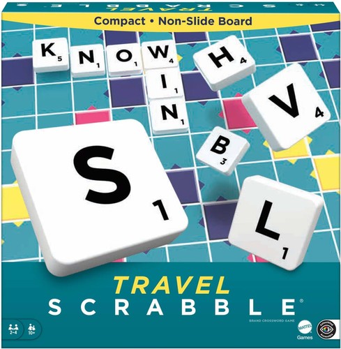 Mattel games scrabble travel - mattel,