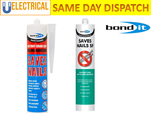 Bond saves nails - it,