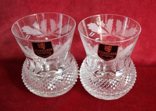 Edinburgh crystal thistle - crystal,