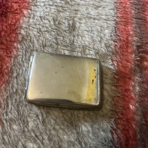 Vintage metal matchbox - matchbox, holder