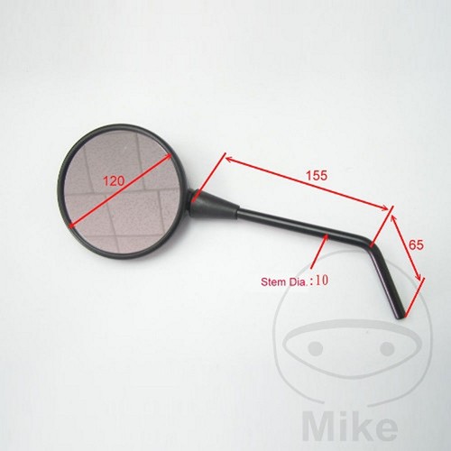 Jmp mirror black - left, or