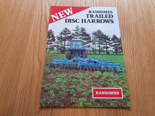 Ransomes ford trailed disc - ford,