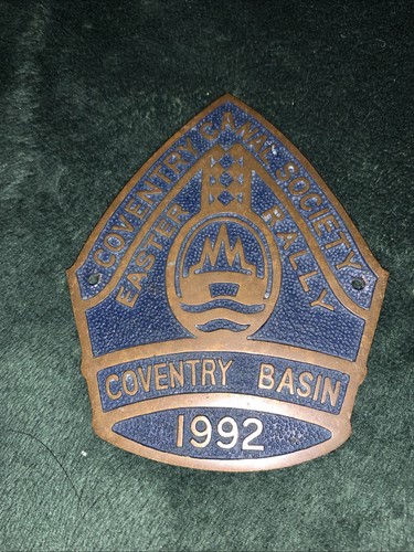 Coventry canal society 1992 - coventry,