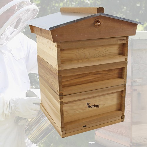 National bee hive cedar - cedar,