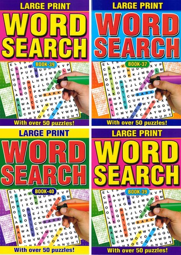 Adult wordsearch puzzle - x, a4