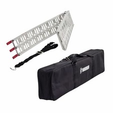 1 x Warrior Folding Aluminium Motorcycle/Bike/Motorbike/MX Loading Ramp & Bag