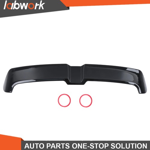 Gloss black boot spoiler lip - gloss,