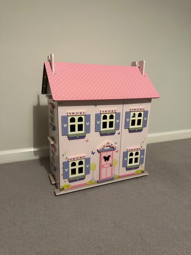 Beautiful wooden dolls house - dolls,