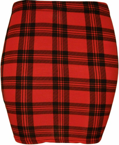 New womens printed mini skirt - printed,