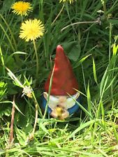 Latex Mould To Make This Gnome w Bird Ornament, Garden Mold Concrete or Plaster