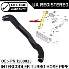 INTERCOOLER TURBO HOSE PIPE FOR RANGE ROVER SPORT DISCOVERY 3 4 TDV6 PNH500025