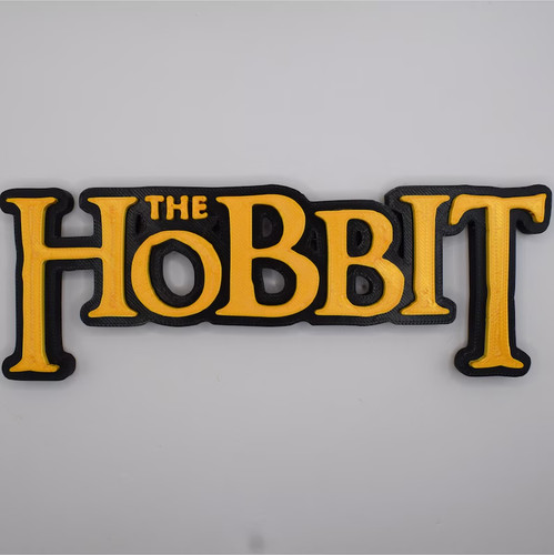 The hobbit logo sign - the, sign,