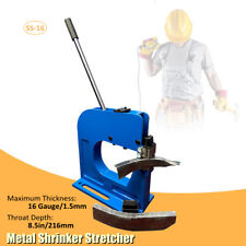 Metal Shrinker Stretcher 16 Gauge Metal Fabrication/ Pneumatic Planishing Hammer