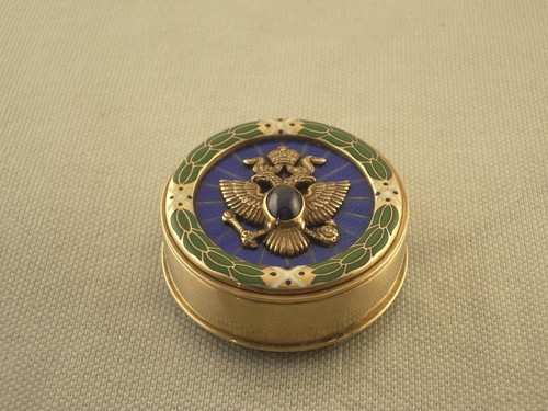 Antique russian gold plated - russian,