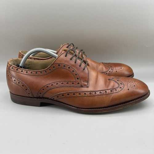 Barker brogue wingtip oxford - brogue,