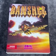Banshee Amiga 1200 Game - w/Manual Big Box Rare 1994 Core Design