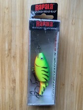 Rapala Jointed Shad Rap JSR07 FT Fire Tiger Lure Hard Crank Bait 