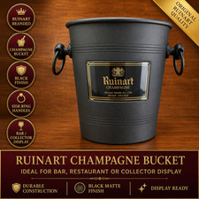 Ruinart champagne ice bucket - champagne,