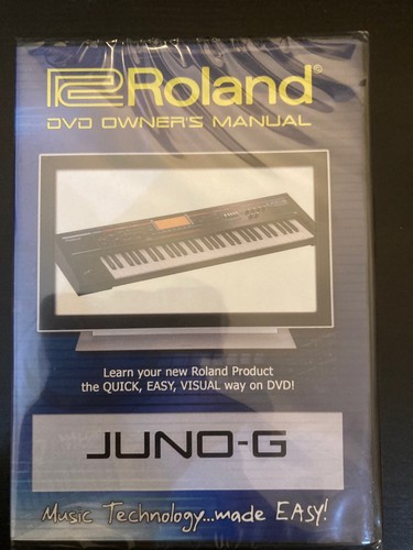 Roland juno dvd video - juno,