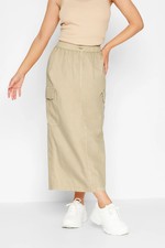 Petite Beige Parachute Maxi