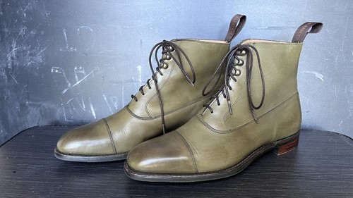 Cheaney brixworth boots olive - brixworth,