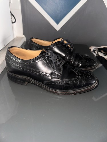 Loake braemar black leather - loake,