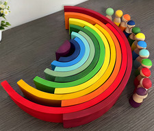 Rainbow Stacking Building