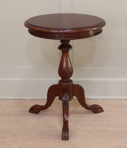 Mahogany wine table pedestal - wine, |