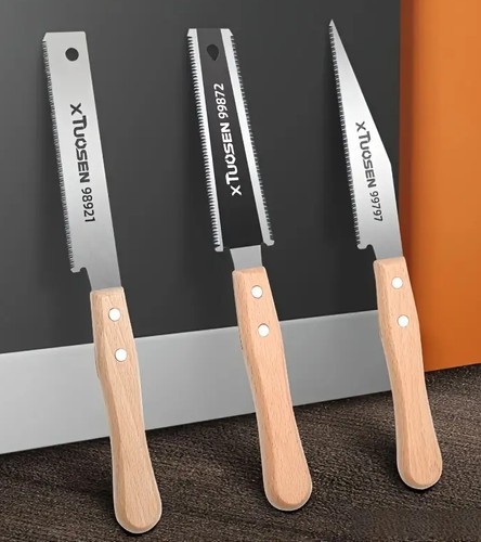 Japanese pull saw - 3pcs, set