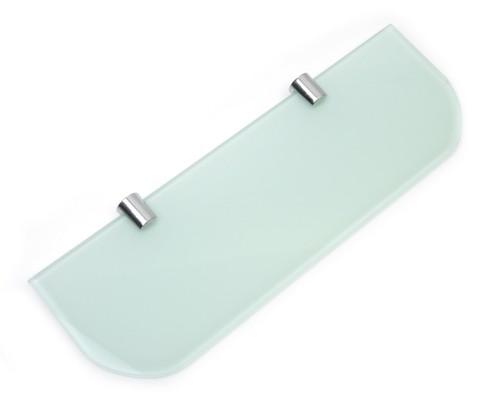 Glass shelves wall mounted - wall,