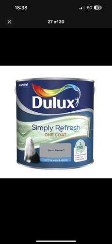 Dulux simply refresh one coat - simply,