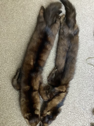 Vintage 1950s brown mink stole - 1950s,