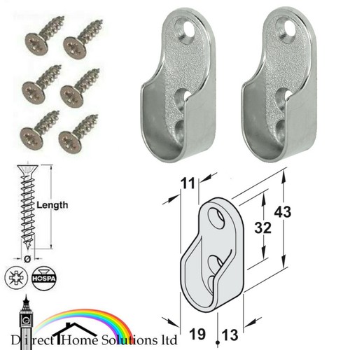 Oval wardrobe rail hanging - 2,