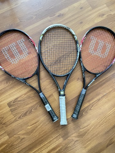 Fusion wilson raquets 1 - 2, &